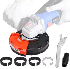 Adaptor tip aparatoare pt disc flex, cu colector praf si disc vidia 125mm, slefuit