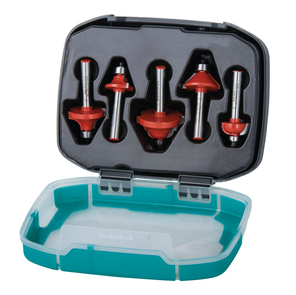 Set 5X freze lemn coada ø 8MM WOLFCRAFT - 8754000 | Meșteșugărețul