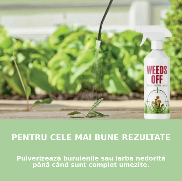 Ierbicid bio pentru casă și grădină, acționează țintit, 500 ml