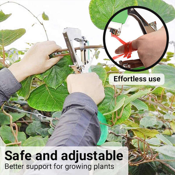 Unealta pentru legat plante, scula pt. legare cu banda plante (legatoare plante)