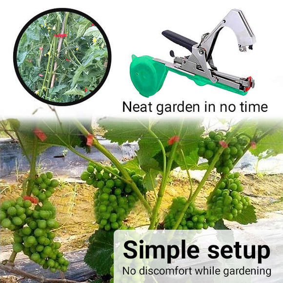 Unealta pentru legat plante, scula pt. legare cu banda plante (legatoare plante)