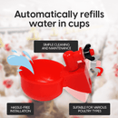 Set 6x adapatoare pentru pasari curte, cupe pentru apa gaini, rate-4