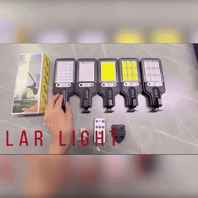 Lampa solara LED cu senzor de miscare - 0