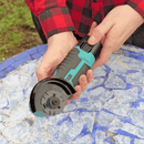 Mini polizor unghiular BRUSHLESS cu acumulator, portabil, 12 V, disc 76mm-12