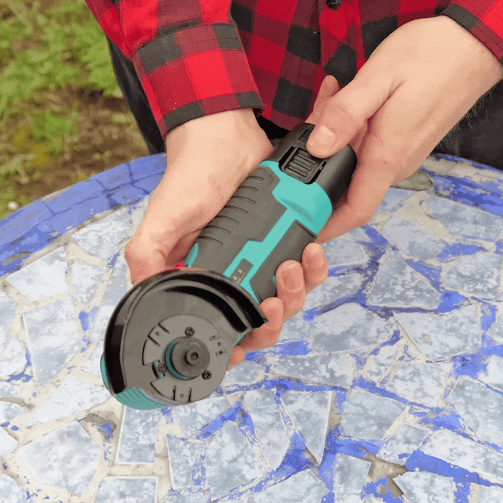Mini polizor unghiular BRUSHLESS cu acumulator, portabil, 12 V, disc 76mm