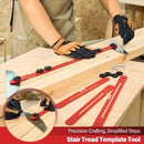 Sablon profesional masurare, trasare si sablonare trepte, rafturi, etc.-4