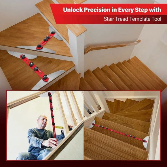 Sablon profesional masurare, trasare si sablonare trepte, rafturi, etc.