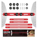 Sablon profesional masurare, trasare si sablonare trepte, rafturi, etc.-12