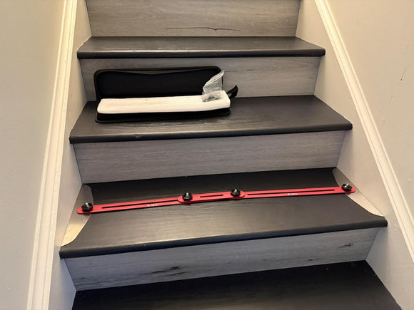 Sablon profesional masurare, trasare si sablonare trepte, rafturi, etc.