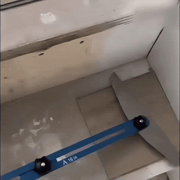 Sablon profesional masurare, trasare si sablonare trepte, rafturi, etc.