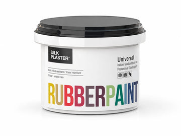 Rubber Paint - Vopsea cauciucată universală interior/exterior, ultra rezistentă, acoperiș, gard, fațadă, lemn