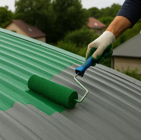 Rubber Paint - Vopsea cauciucată universală interior/exterior, ultra rezistentă, acoperiș, gard, fațadă, lemn - 0