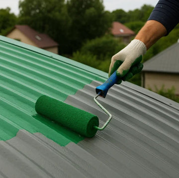 Rubber Paint - Vopsea cauciucată universală interior/exterior, ultra rezistentă, acoperiș, gard, fațadă, lemn - 0