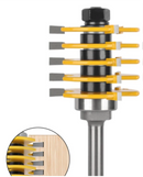 Freza lemn imbinari in 5 dinti, piaptan, coada 8 mm-4