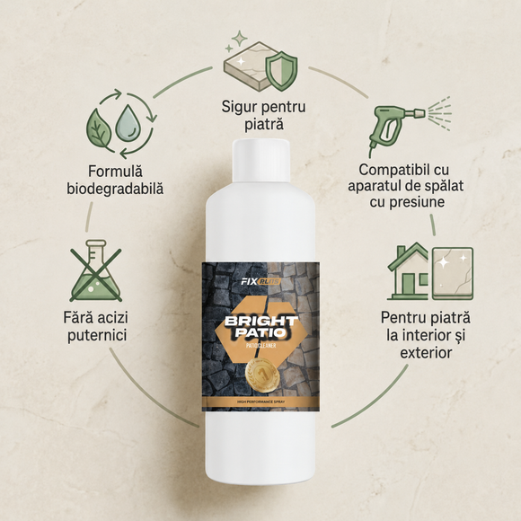 Spray lichid curățare, restaurare alee și pereți, 500 ml