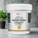 Vopsea, șapă epoxidica cu imitatie de granit, GRANITEPOX™, 1 kg, GRI DESCHIS-2