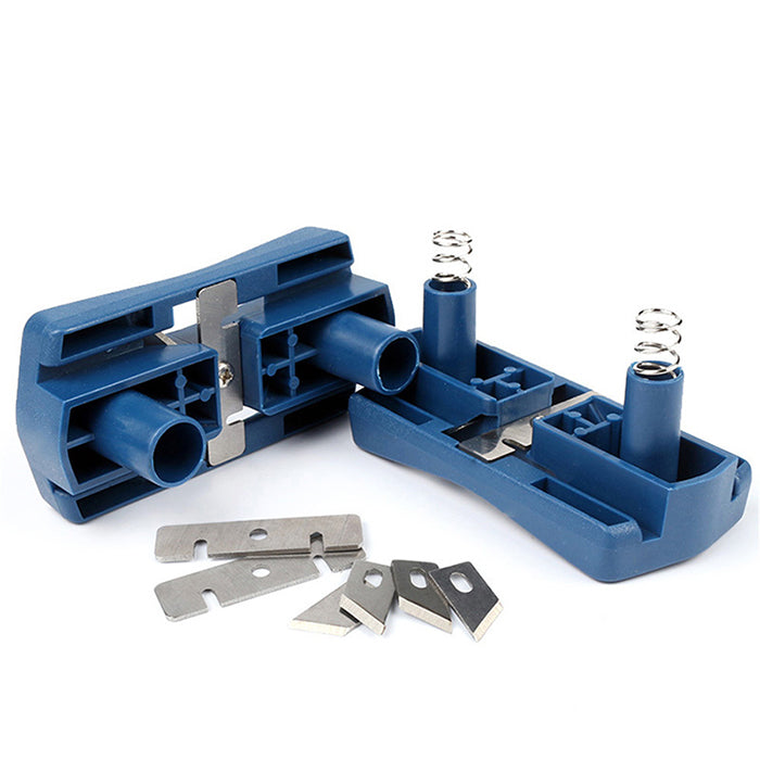 Dispozitiv, cutter manual pt. taiere canturi ABS, mobila + set de lame de rezerva