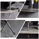 Set 5x burghie conice universale cu vidia (gresie, faianta, piatra, marmura, lemn, beton, etc)-5