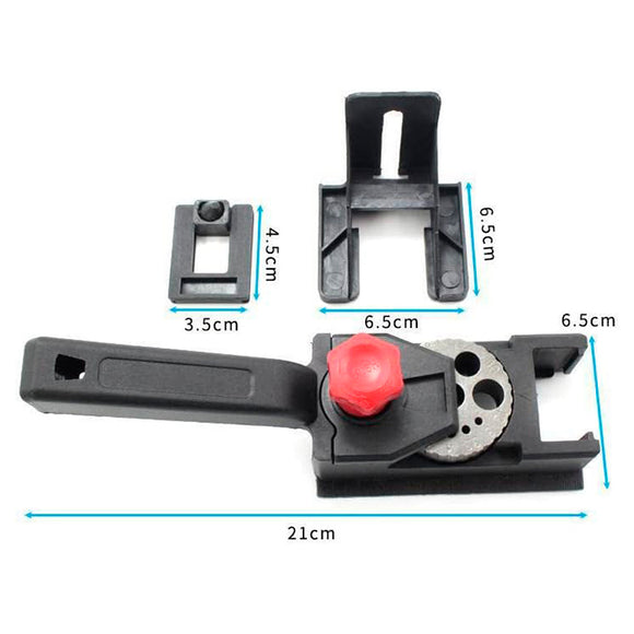 Dispozitiv gaurire perpendiculara si dibluire, in 10 diametre