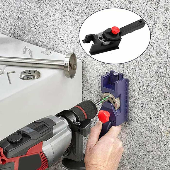 Dispozitiv gaurire perpendiculara si dibluire, in 10 diametre