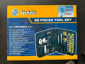 Trusa auto compacta cu chei, bituri, tester circuit, lanterna, etc - 0