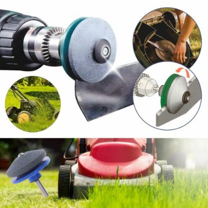 Adaptor din piatra polizor pt. ascutit lama, cutit cositoare (la bormasina, masina infiletat, gaurit)