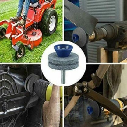 Adaptor din piatra polizor pt. ascutit lama, cutit cositoare (la bormasina, masina infiletat, gaurit)