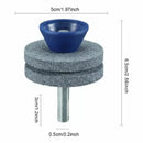 Adaptor din piatra polizor pt. ascutit lama, cutit cositoare (la bormasina, masina infiletat, gaurit)-3