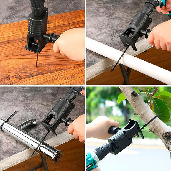 Adaptor tip fierastrau pendular, de bormasina, masina gaurit si infiletat