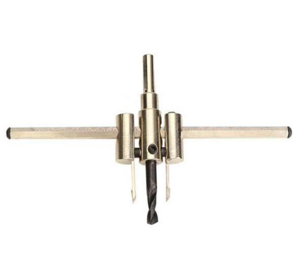 Carota reglabila pt. gauri in lemn, rigips, pt. bormasina, 30-200 mm