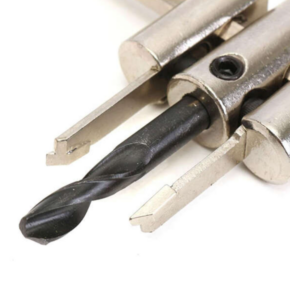 Carota reglabila pt. gauri in lemn, rigips, pt. bormasina, 30-200 mm