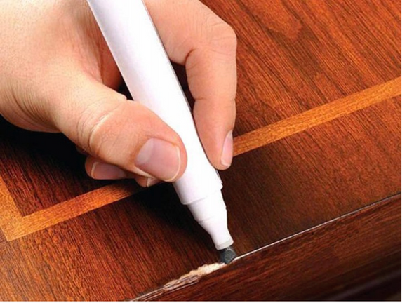 Set de rectificare, retusare mobilier, lemn, parchet cu markere și creioane (6 nuanțe)