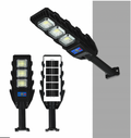 Lampa solara strada, curte cu LED, 600w, telecomanda, senzor miscare