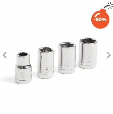 Set de şurubelniţe şi chei tubulare, de buzunar - practic şi compact, HANDY - 0