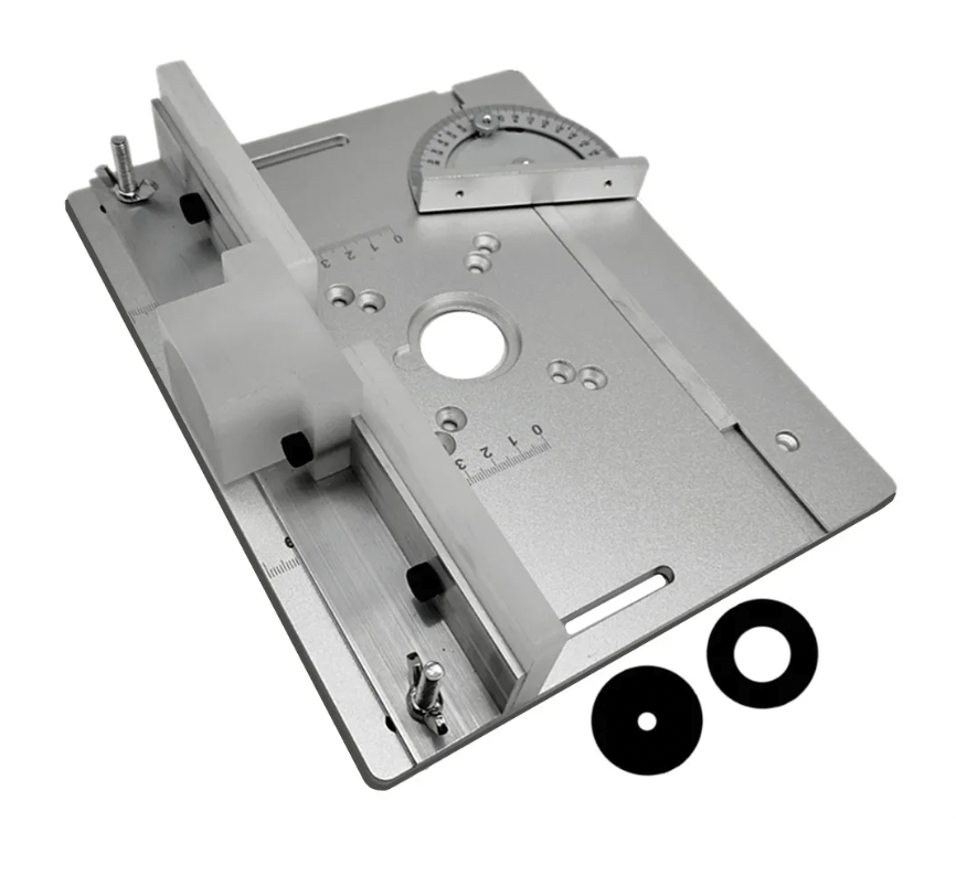 ぶたまさ Masa, placa, suport inversat, aluminiu, pentru oberfreza de mana