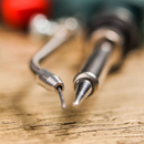 Pistol de lipit PREMIUM, cositorit, letcon cu alimentare automata de cositor, operare cu o mana-5