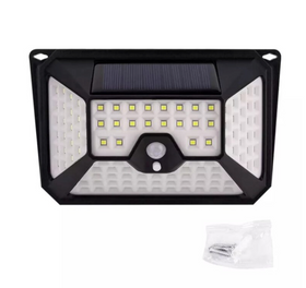 Lampa solara de perete cu senzor miscare, LED (cu mod de veghe)