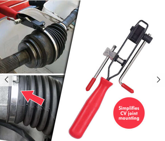 Cleste, unealta pentru montat burdufuri auto, coliere, cleme metal