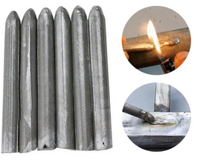 Set 6x Creioane brazare, sudare aluminiu la temperatura joasa, insertie pudra