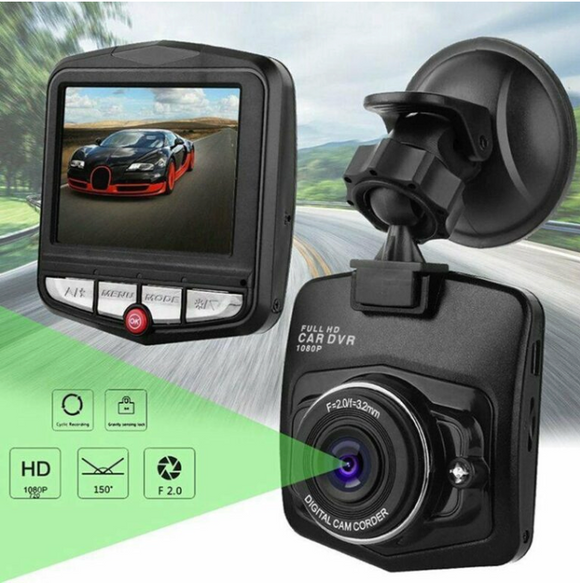 Camera video auto DVR 1080p, cu sport si incarcator, detectie miscare