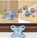 Set 10x Conector imbinari lemn la 90 tip fluture (mobilier, panouri lemn)-1