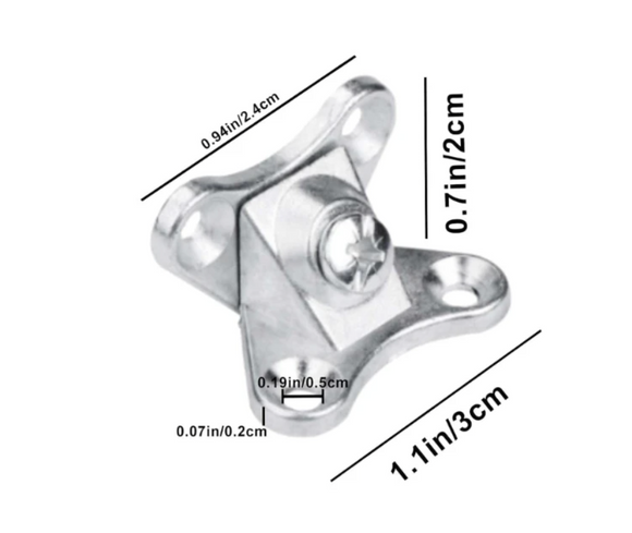 Set 10x Conector imbinari lemn la 90 tip fluture (mobilier, panouri lemn)