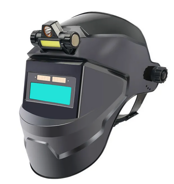 Masca de protectie sudura, automata cu iluminare LED, basculare 180