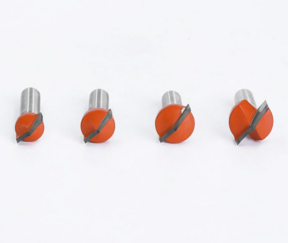 Set 4x Freze lemn sanfren pt muchii, canale si caneluri in V