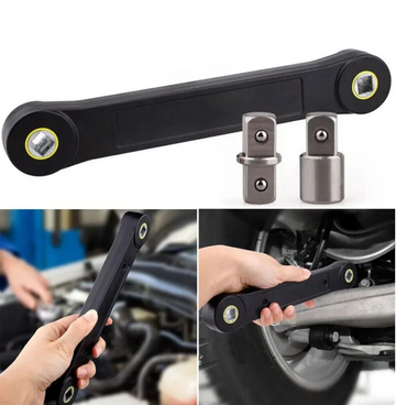 Prelungitor universal pt chei cu clichet, cu antrenor pentru chei tubulare, 3/8” și Bit - 0