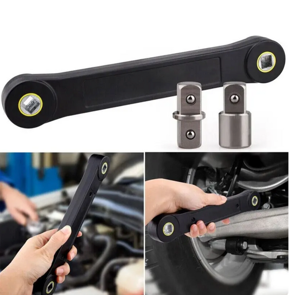 Prelungitor universal pt chei cu clichet, cu antrenor pentru chei tubulare, 3/8” și Bit