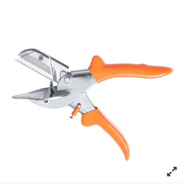 Foarfeca universala cu taiere la unghi, cu echer 45–135°