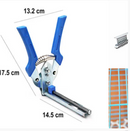 Patent, cleste de crimpare cu sarmulite tip inel pt vergele, tije, cabluri, etc-3