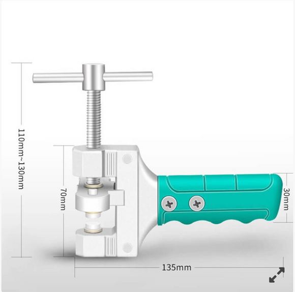 Set pentru taiat gresie, faianta, sticla, cu diamant si presa