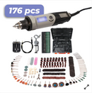 Set polizor drept, biax cu 176 piese, 220V, 28.000 rot/min-2